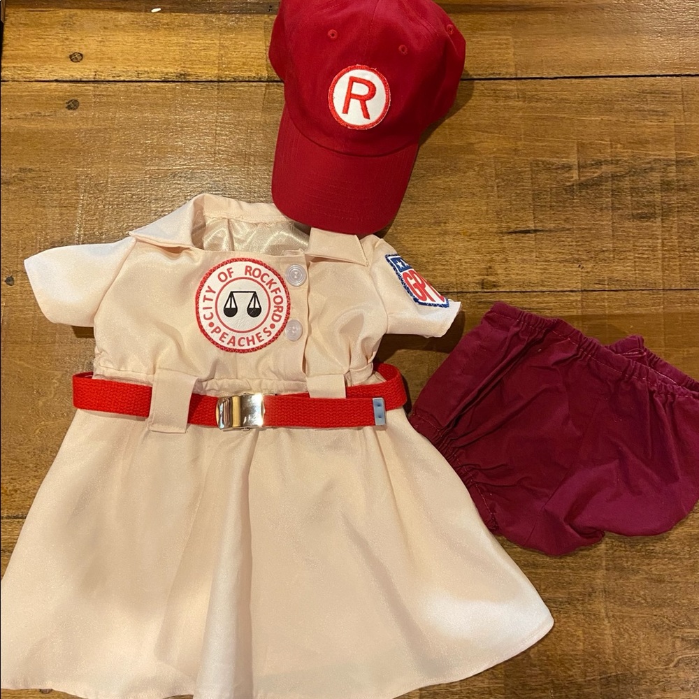 A League of their Own toddler costume